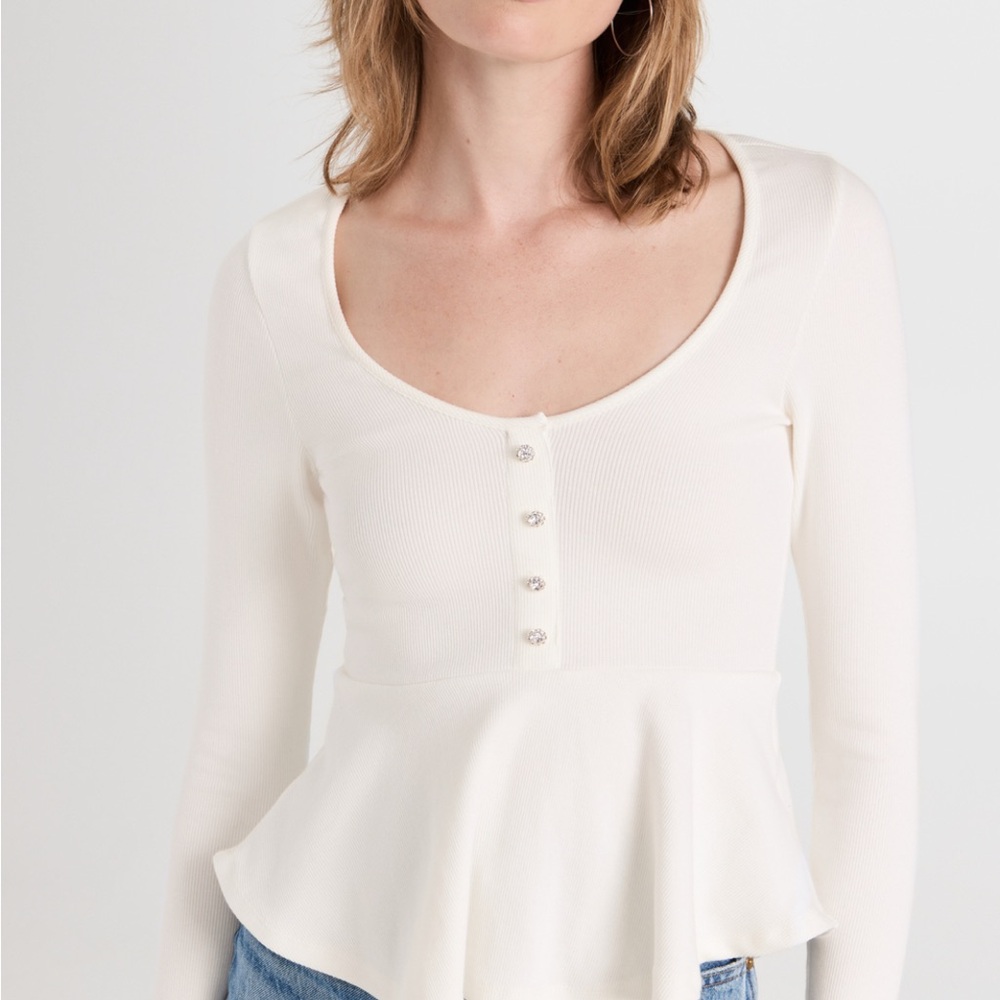 Cinq à Sept Melina Top, Ivory, M